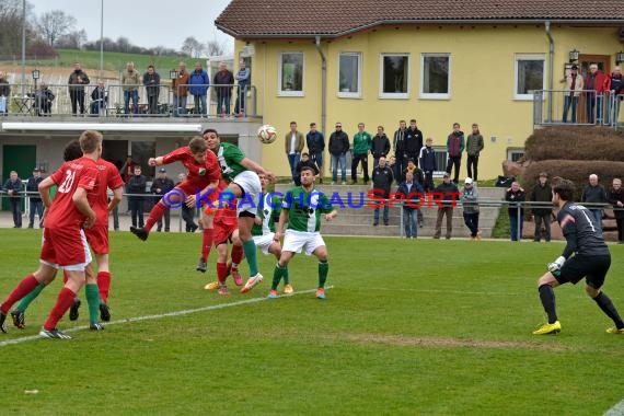 Landesliga Rhein Neckar FC Zuzenhausen gegen SG Wiesenbach 28.03.2015 (© Siegfried)